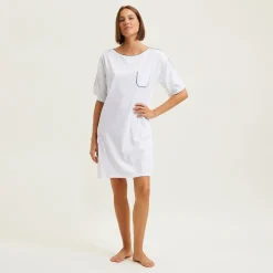 Yves Delorme Chemise de nuit courte Anafi- Chemises De Nuit, Nuisettes & Liquettes|Vêtements De Nuit