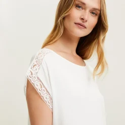 Yves Delorme Chemise de nuit courte Moorea- Chemises De Nuit, Nuisettes & Liquettes|Vêtements De Nuit