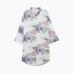 Yves Delorme Chemise de nuit courte Parc- Robes|Homewear & Loungewear