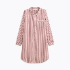 Yves Delorme Chemise de nuit Essentiel rayé- Chemises De Nuit, Nuisettes & Liquettes|Vêtements De Nuit