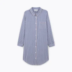 Yves Delorme Chemise de nuit Essentiel rayé- Chemises De Nuit, Nuisettes & Liquettes|Vêtements De Nuit