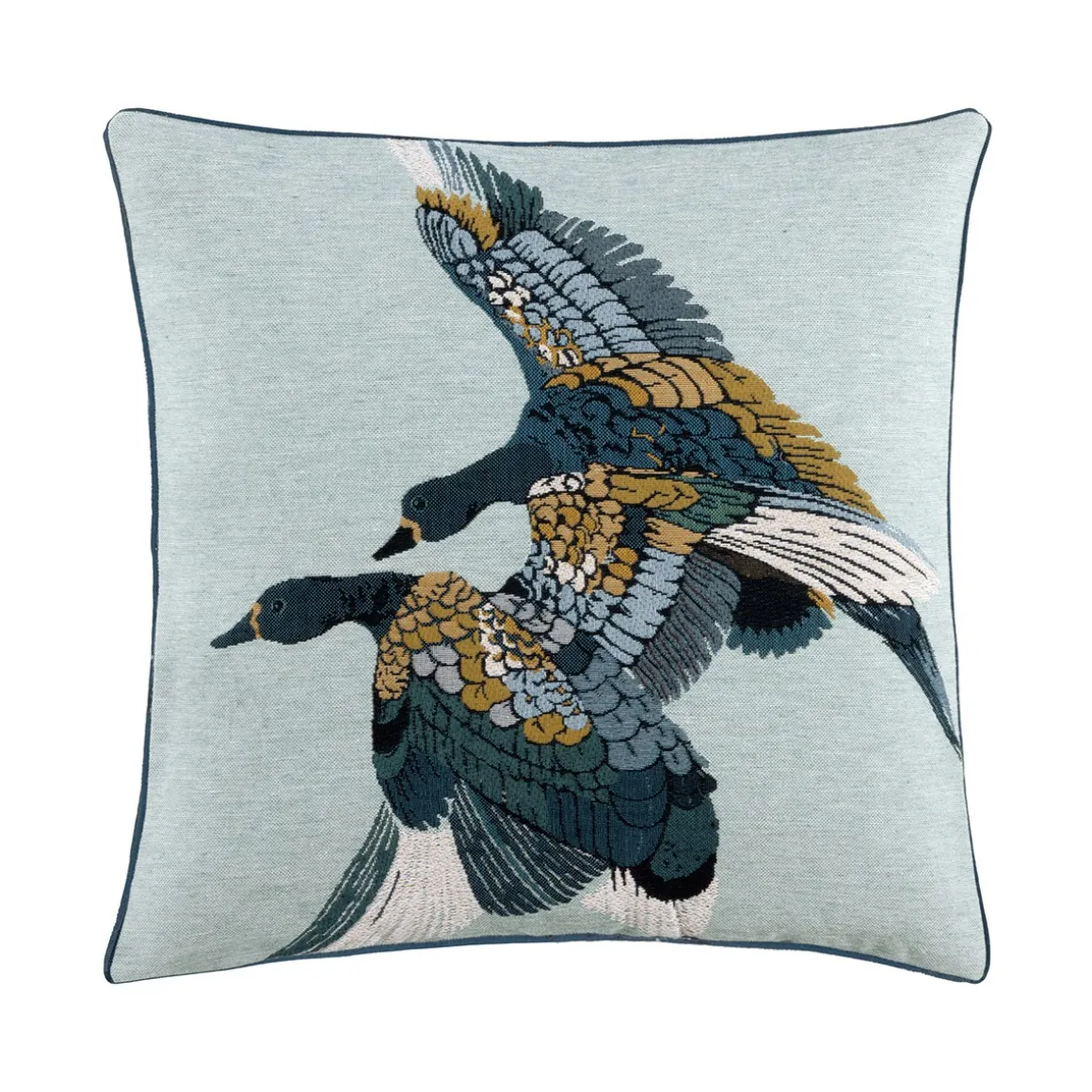 Yves Delorme Coussin Col Vert- Coussins