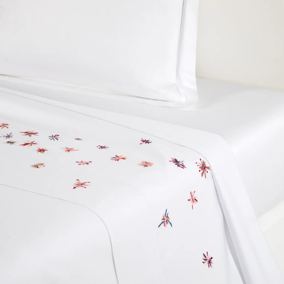 Yves Delorme Drap plat Artémis- Draps Plats