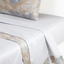 Yves Delorme Drap plat Cronoso- Draps Plats