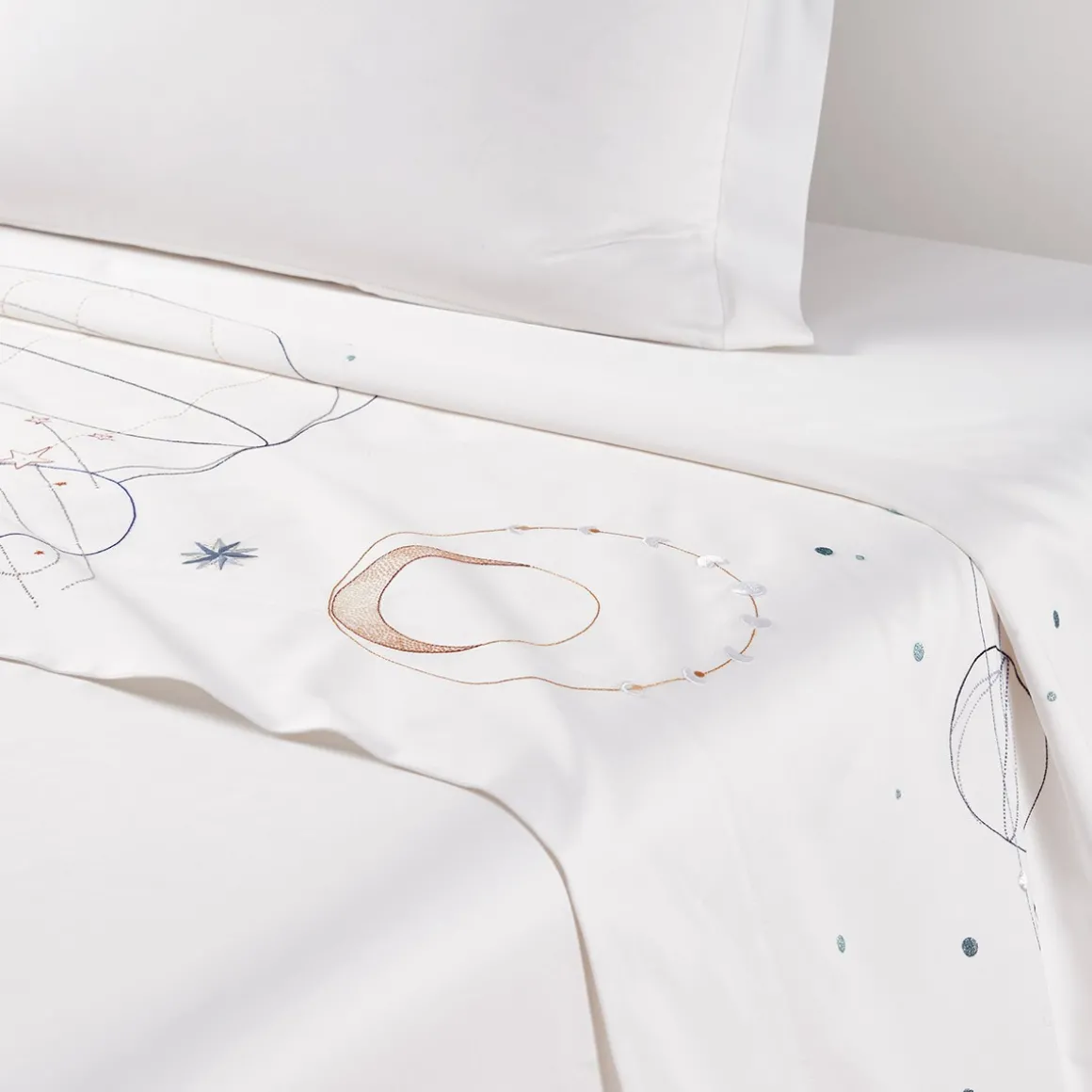 Yves Delorme Drap plat Olympe- Draps Plats