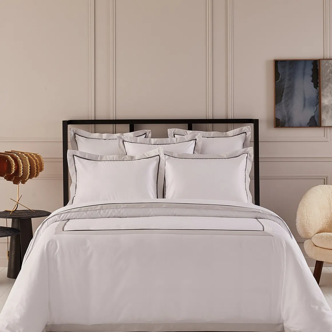Yves Delorme Drap plat Opéra- Draps Plats