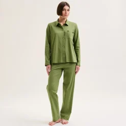 Yves Delorme Ensemble chemise et pantalon Sofia- Pantalons, Shorts & Combinaisons|Hauts, Sweats, Vestes & Kimonos