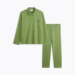 Yves Delorme Ensemble chemise et pantalon Sofia- Pantalons, Shorts & Combinaisons|Hauts, Sweats, Vestes & Kimonos