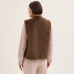 Yves Delorme Gilet court Joséphine- Hauts, Sweats, Vestes & Kimonos|Homewear & Loungewear