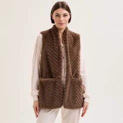 Yves Delorme Gilet long Joséphine- Hauts, Sweats, Vestes & Kimonos|Homewear & Loungewear