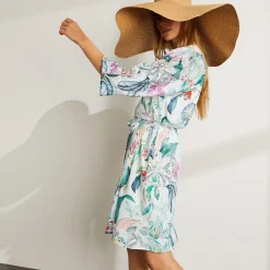 Yves Delorme Kimono court Bahamas- Robes De Chambre & Kimonos|Vêtements De Nuit