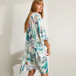 Yves Delorme Kimono court Bahamas- Robes De Chambre & Kimonos|Vêtements De Nuit