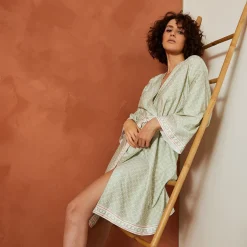 Yves Delorme Kimono court Icône- Robes De Chambre & Kimonos|Vêtements De Nuit