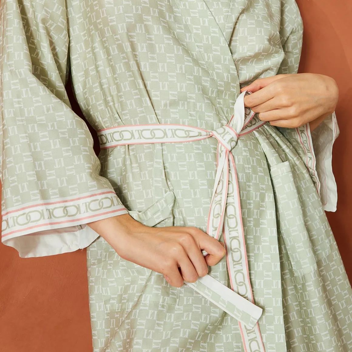 Yves Delorme Kimono court Icône- Robes De Chambre & Kimonos|Vêtements De Nuit