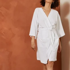 Yves Delorme Kimono court Pampa- Robes De Chambre & Kimonos|Vêtements De Nuit