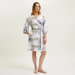Yves Delorme Kimono court Parc- Hauts, Sweats, Vestes & Kimonos|Homewear & Loungewear