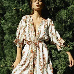 Yves Delorme Kimono court Prairie- Robes De Chambre & Kimonos|Vêtements De Nuit