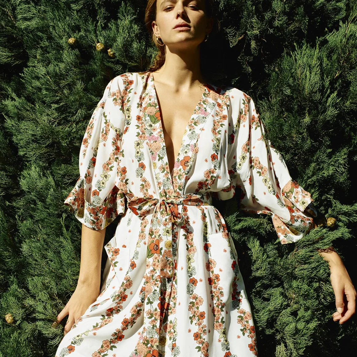Yves Delorme Kimono court Prairie- Robes De Chambre & Kimonos|Vêtements De Nuit