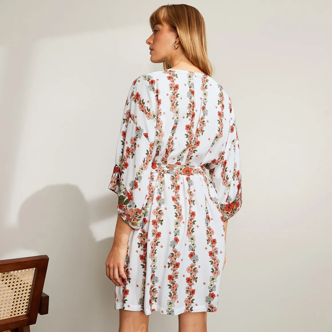 Yves Delorme Kimono court Prairie- Robes De Chambre & Kimonos|Vêtements De Nuit
