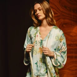Yves Delorme Kimono long Panorama- Robes De Chambre & Kimonos|Vêtements De Nuit
