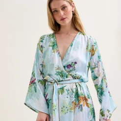 Yves Delorme Kimono long Panorama- Robes De Chambre & Kimonos|Vêtements De Nuit