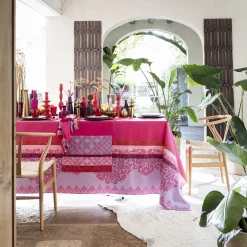 Yves Delorme Nappe Mumbai Enduit enduite- Nappes