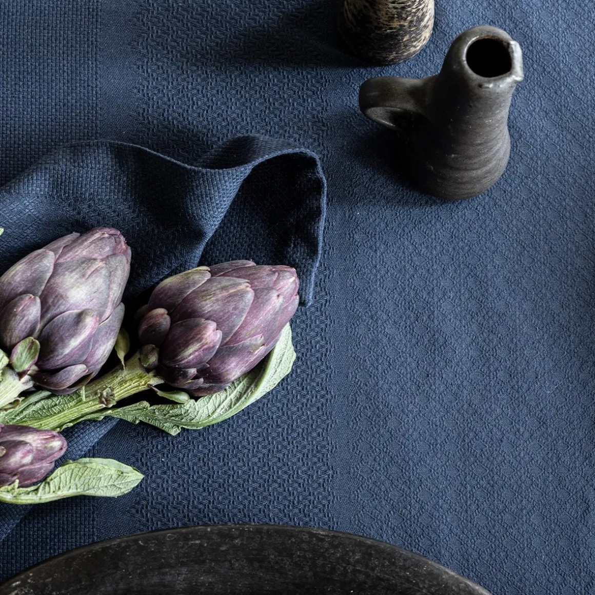 Yves Delorme Nappe Slow Life re-use- Nappes