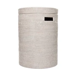 Yves Delorme Panier à linge Bayonne- Accessoires De Salle De Bain