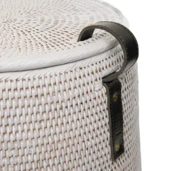 Yves Delorme Panier à linge Biarritz- Accessoires De Salle De Bain