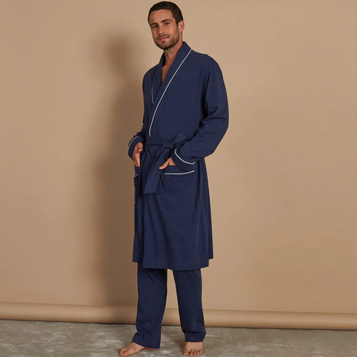 Yves Delorme Peignoir court Nohan-Homme Collection Homme|Voir Tous Les Produits