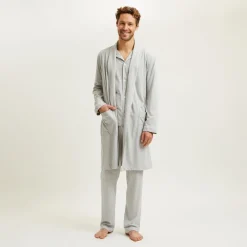 Yves Delorme Peignoir court Sifnos-Homme Collection Homme|Voir Tous Les Produits