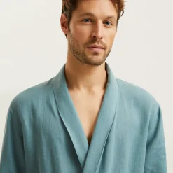Yves Delorme Peignoir long Andros-Homme Collection Homme|Voir Tous Les Produits
