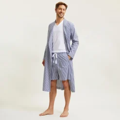 Yves Delorme Peignoir long Ulysse-Homme Collection Homme