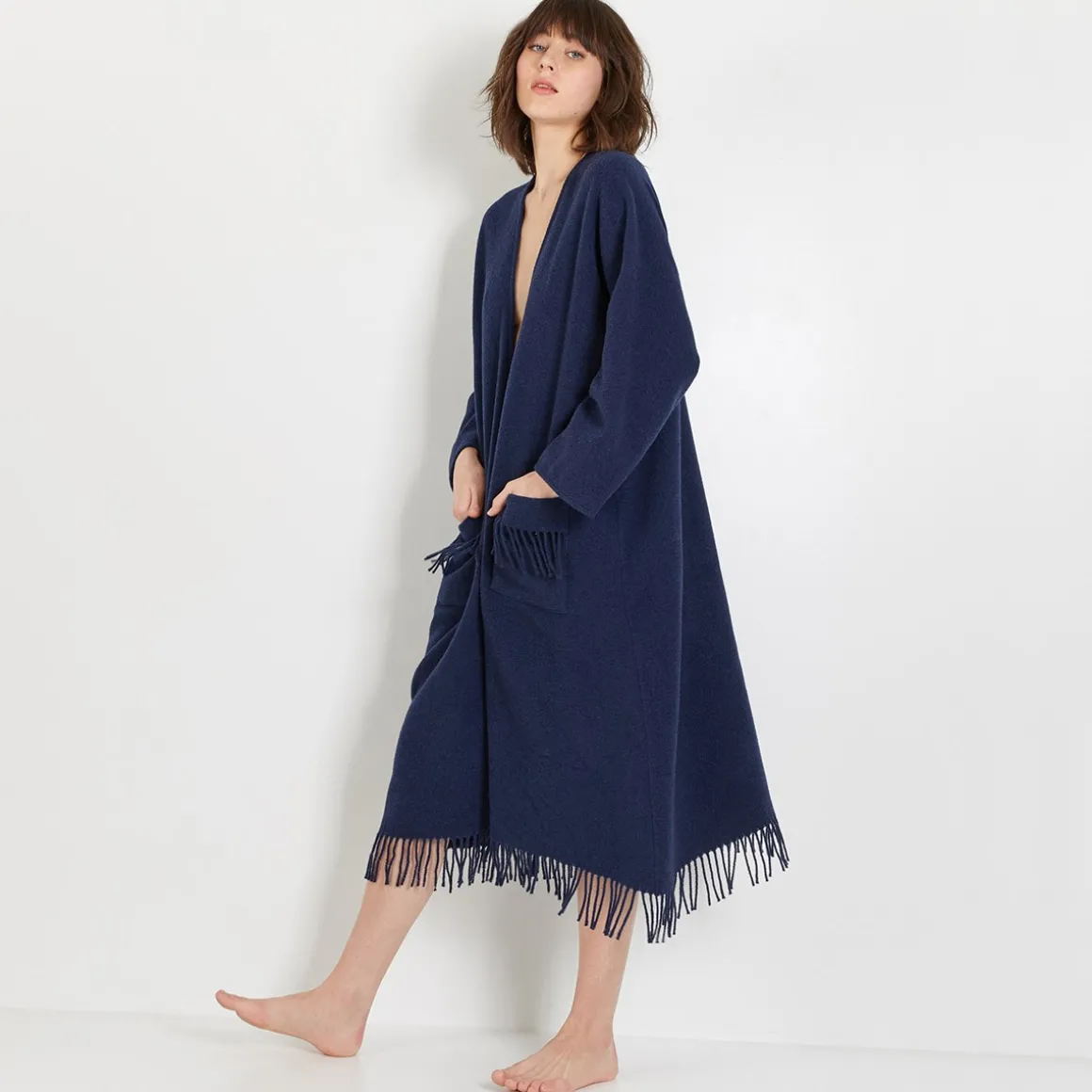 Yves Delorme Poncho long Eponyme- Ponchos|Homewear & Loungewear