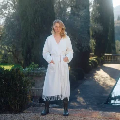 Yves Delorme Poncho long Eponyme- Ponchos|Homewear & Loungewear