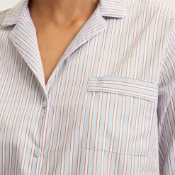 Yves Delorme Pyjama Essentiel rayé- Pyjamas|Vêtements De Nuit