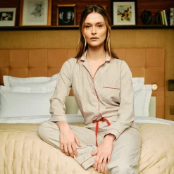 Yves Delorme Pyjama Essentiel rayé- Pyjamas|Vêtements De Nuit