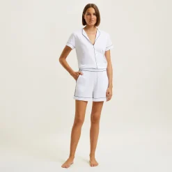 Yves Delorme Pyjama short Anafi- Pyjamas|Vêtements De Nuit