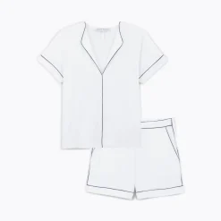 Yves Delorme Pyjama short Anafi- Pyjamas|Vêtements De Nuit