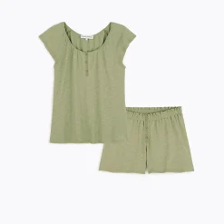 Yves Delorme Pyjama short Bohème- Pyjamas|Vêtements De Nuit