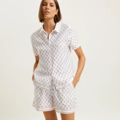 Yves Delorme Pyjama short Chora- Pyjamas|Vêtements De Nuit