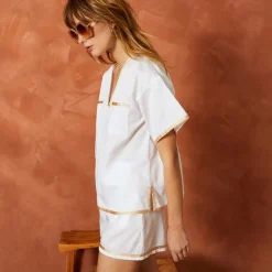 Yves Delorme Pyjama short Essentiel Uni- Pyjamas|Voir Tous Les Produits