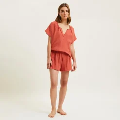 Yves Delorme Pyjama short Panarea- Pantalons, Shorts & Combinaisons|Homewear & Loungewear