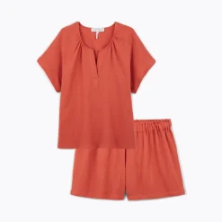 Yves Delorme Pyjama short Panarea- Pantalons, Shorts & Combinaisons|Homewear & Loungewear