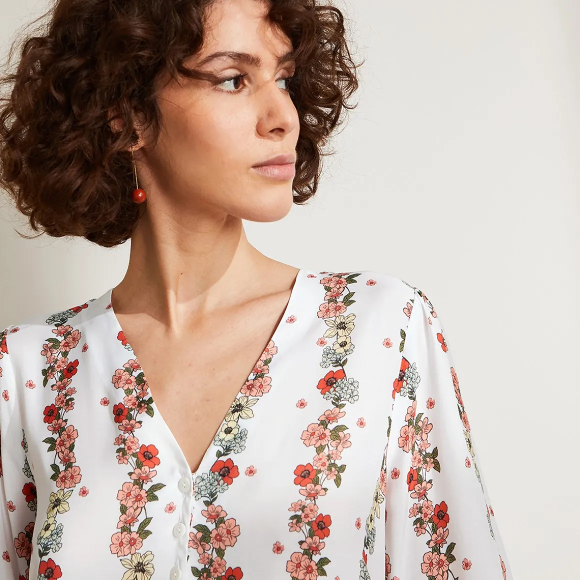 Yves Delorme Robe courte Prairie- Robes|Homewear & Loungewear