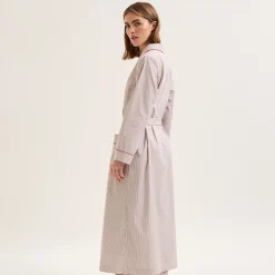 Yves Delorme Robe de chambre Essentiel rayé- Robes De Chambre & Kimonos|Vêtements De Nuit