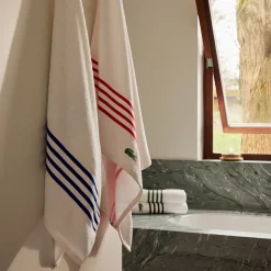 Yves Delorme Serviette de bain L Courtline- Serviettes De Bain