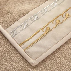 Yves Delorme Serviette de bain Régates Or- Serviettes De Bain