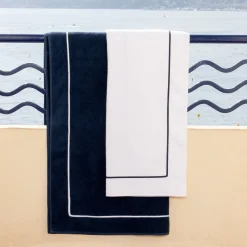 Yves Delorme Serviette de plage Croisiere- Draps De Plage