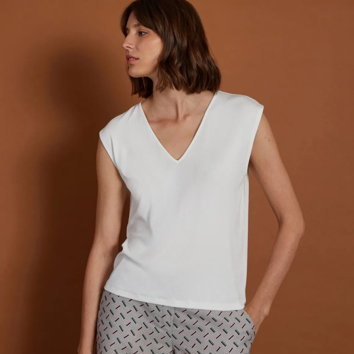 Yves Delorme Tee-shirt Les petits tops au top- Hauts, Sweats, Vestes & Kimonos|Homewear & Loungewear